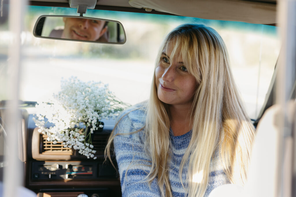 Tenaya and Simon engagement session california central coast