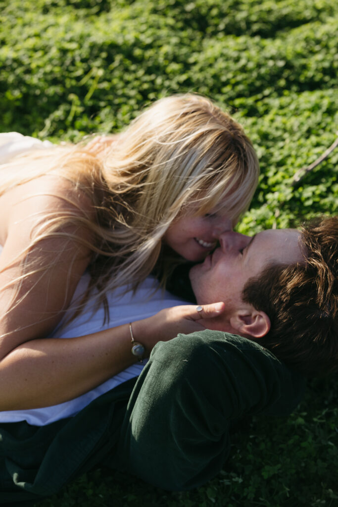 Tenaya and Simon engagement session california central coast