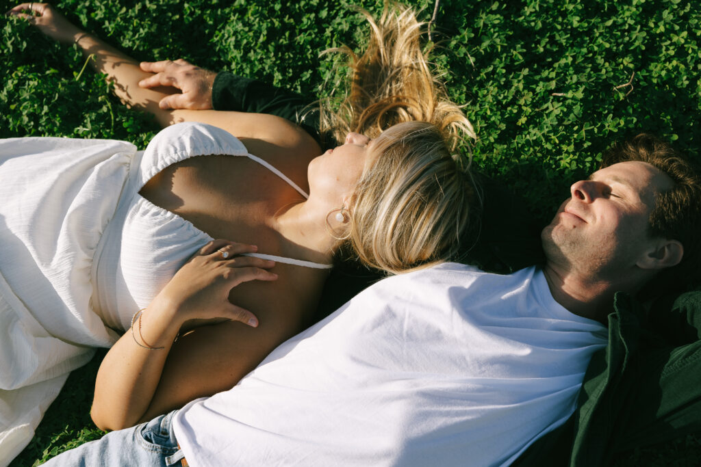 Tenaya and Simon engagement session california central coast