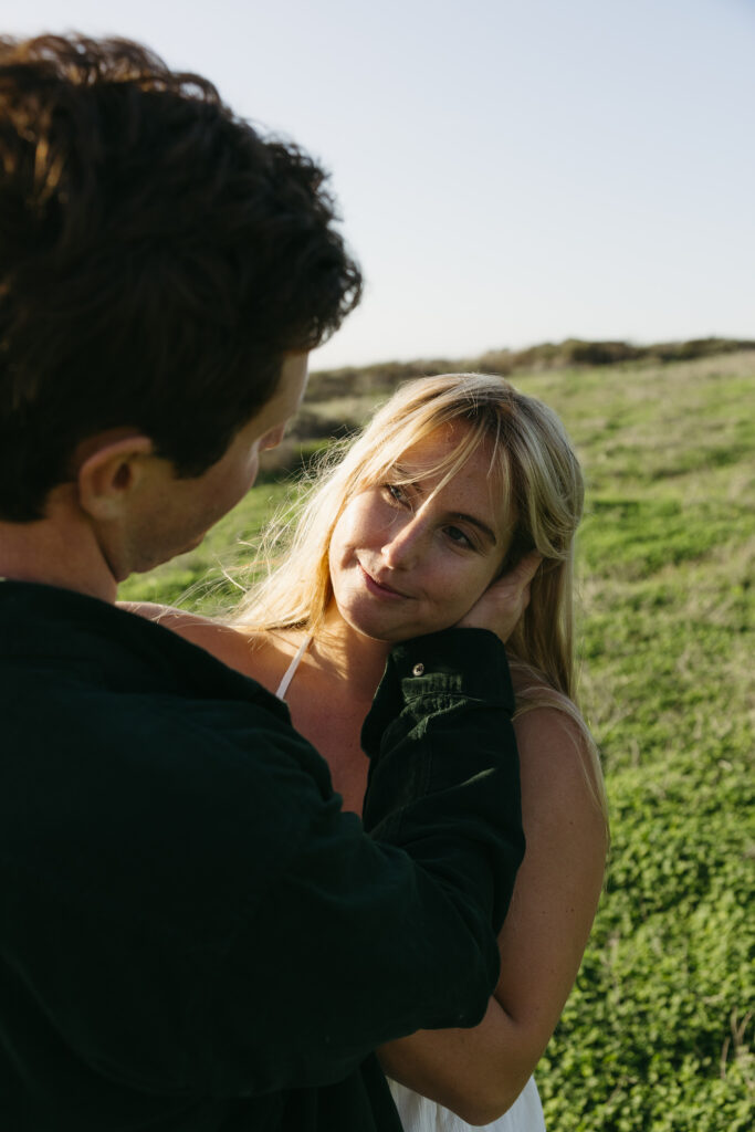Tenaya and Simon engagement session california central coast