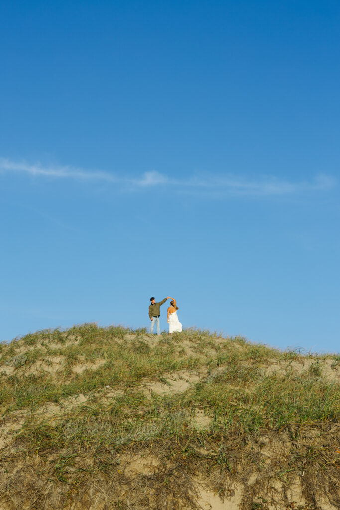Tenaya and Simon engagement session california central coast