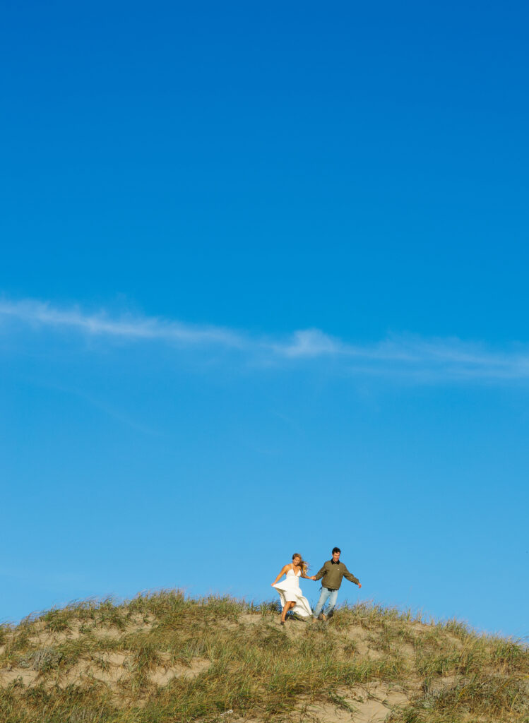 Tenaya and Simon engagement session california central coast