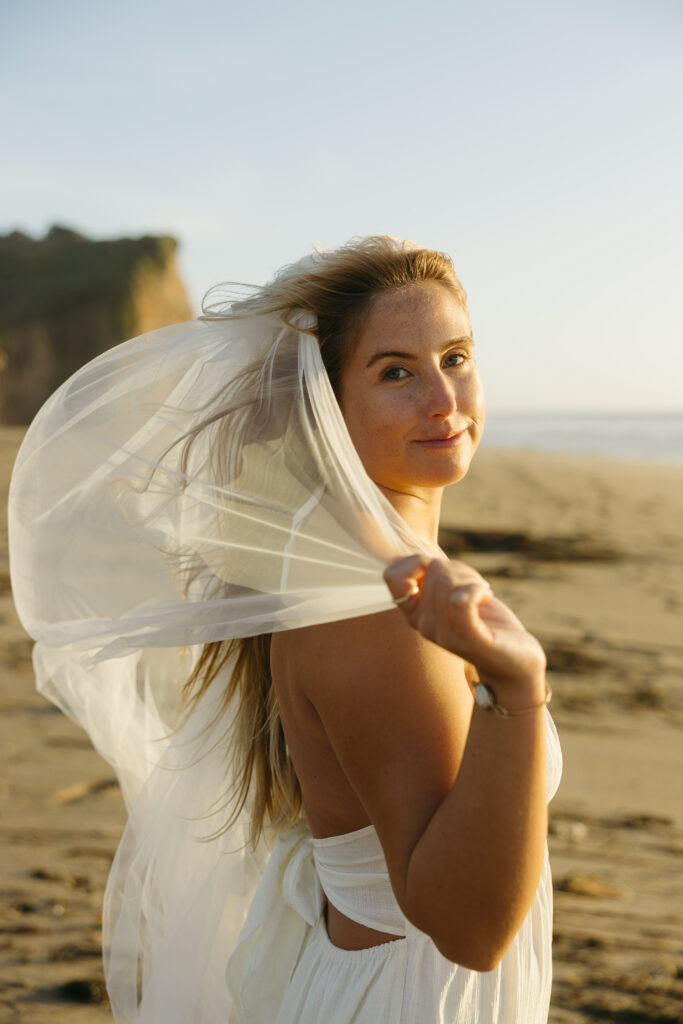 Tenaya and Simon engagement session california central coast