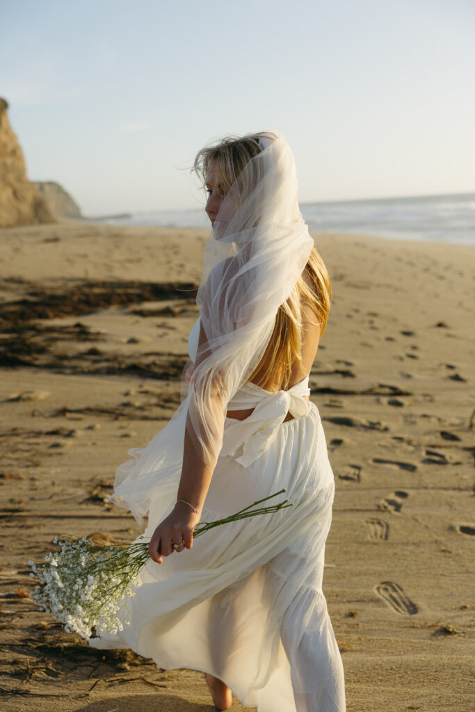 Tenaya and Simon engagement session california central coast