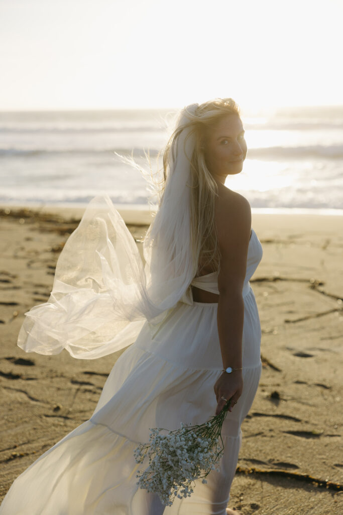 Tenaya and Simon engagement session california central coast