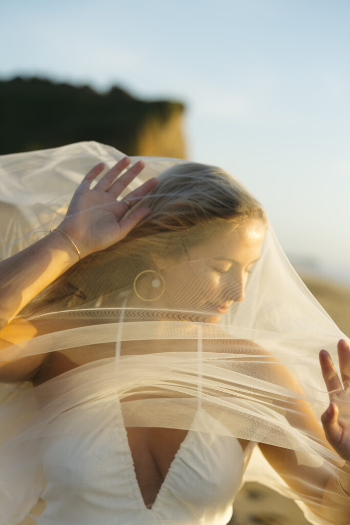 Tenaya and Simon engagement session california central coast